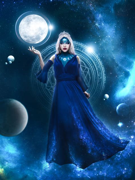 goddess of the moon selene